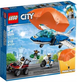 LEGO City 60208 Sky Police Parachute Arrest Lego ve Yapı Oyuncakları kullananlar yorumlar
